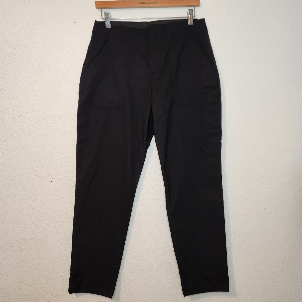 Eddie‎ Bauer Women's Horizon Straight Ankle Pant Black, Size 8